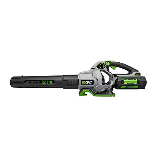 EGO Power+ LB6504 650 CFM Variable-Speed 56-Volt Lithium-ion Cordless Leaf Blower 5.0Ah Battery and Charger Included, Black - Image 3