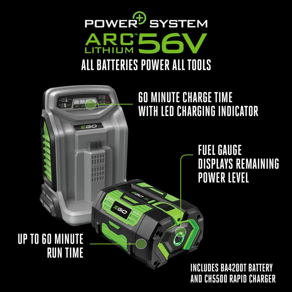 EGO POWER+ Electric Lawn Mower, Self-Propelled Cordless with Select Cut and Touch Drive, Includes 56V 7.5Ah Battery and Rapid Charger – LM2135SP - Image 3