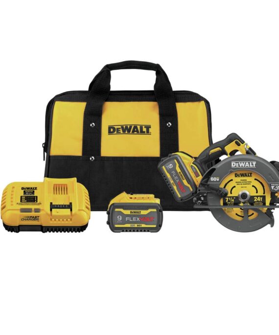 DEWALT FLEXVOLT 60V MAX* Circular Saw with Brake Kit, 7-1/4-Inch (DCS578X2)