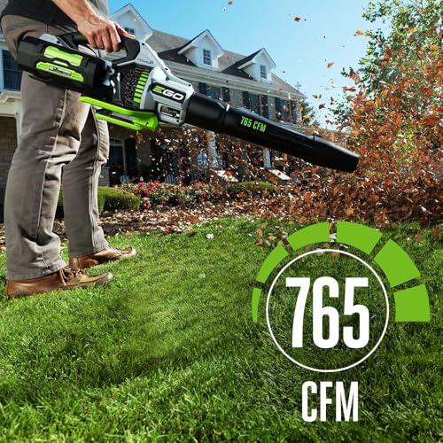 EGO Power+ LB7654 765 CFM Variable-Speed 56-Volt Lithium-ion Cordless Leaf Blower 5.0Ah Battery and Charger Included - Image 8