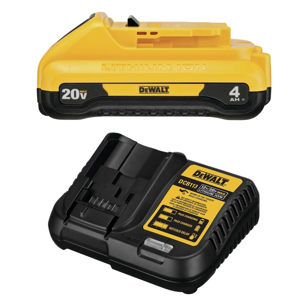 Dewalt DCPR320BDCB240C-BNDL 20V MAX Lithium-Ion 1-1/2 in. Cordless Pruner and 20V MAX 4 Ah Lithium-Ion Battery and Charger Starter Kit Bundle - Image 7