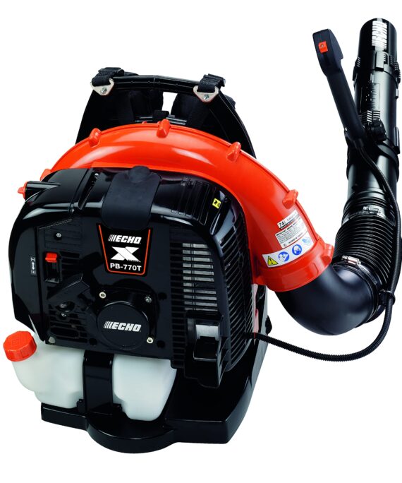 PB-770T - Echo Backpack Blower - Commercial Grade 63.3 cc, Gas, 756 CFM, 234 MPH, 5-yr Consumer Warranty!